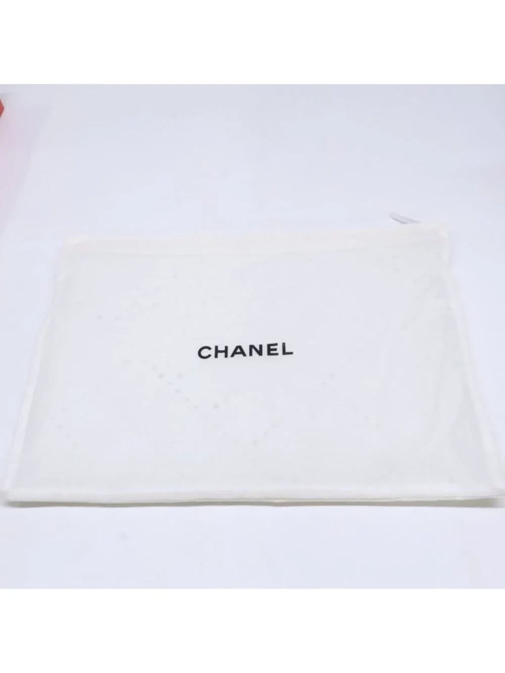 Chanel Rhinestone CC Logo & Lion Button Bow Cotton Rib Knit Nosleeve Camisole 38